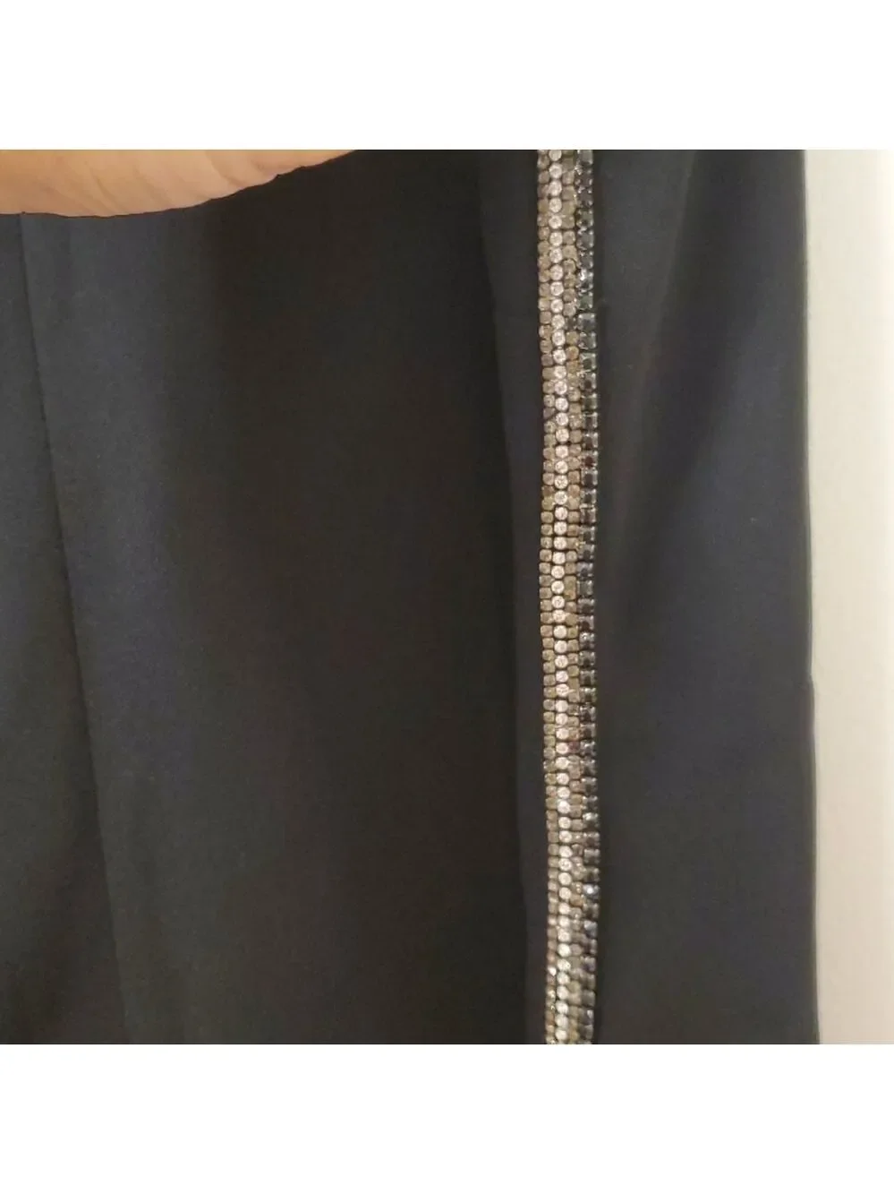 Dynamite V Neckline Dress with Rhinestones - Picture 6 of 16